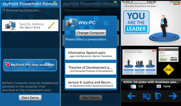 turn your iphone into a remote clicker for powerpoint on mac